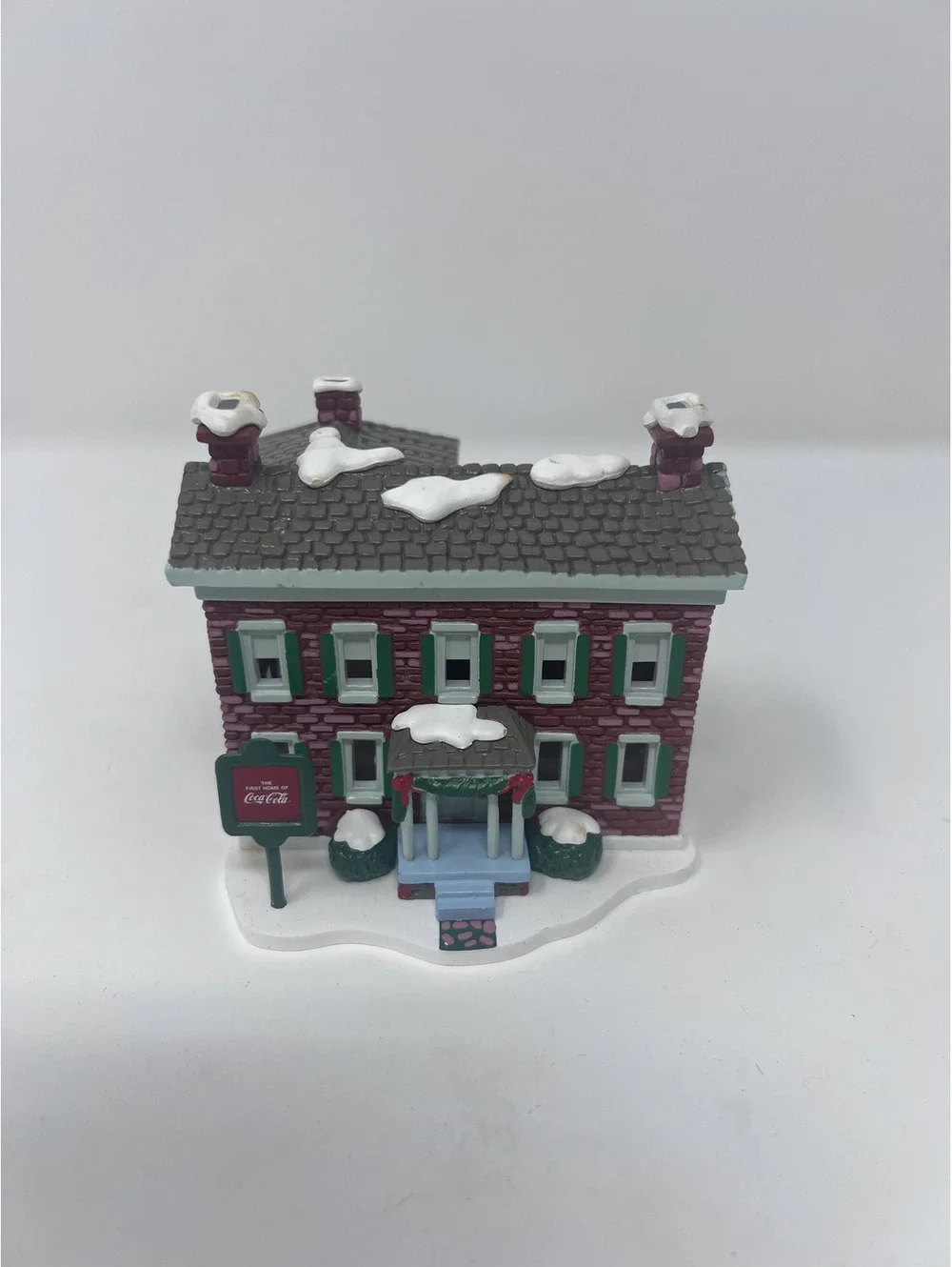 Coca-Cola Trim A Tree Collection Pemberton House Dimensional Ornament
